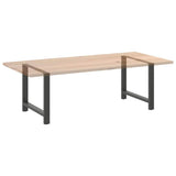 Dining Table Legs Anthracite 2 pcs 100x cm Steel 4013322