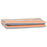 Awning Replacement Fabric Blue and Orange 1000 x 160 cm 42000823