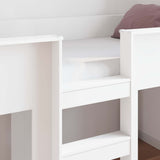 Bunk Bed for Kids White 100 x 200 cm Engineered wood 3410499