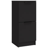 Sideboards 3 pcs Black Engineered Wood 3115845