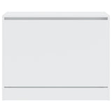 Shoe Cabinet White 80x34x63 cm Engineered Wood 839959