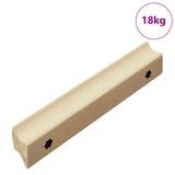 Straight Handle 587 pcs Natural Wood Color 130 x 25 x 30 mm 864700