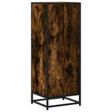 Book Cabinet Smoked Oak 40x35x107.5 cm Engineered Wood 849111
