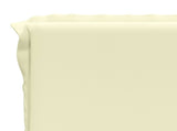 High Back Chair Cushion GEMERT 6 pcs 100% Polyester Cream 945914