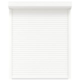 Roller Shutter White 120 x 150 cm Aluminium and Polyurethane 42047059