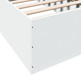 Bed Frame without Mattress White 100x200 cm 3281049