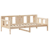 Day Bed with Roof without Mattress 80x200 cm Solid Wood 3282278