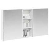 Bathroom Cabinet Set 3 pcs 130 x 14.5 x 70 cm Engineered wood 3403760