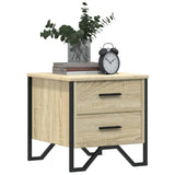 Bedside Cabinet Sonoma Oak 40x41x40 cm Engineered Wood 848506
