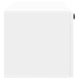 Wall-Mounted TV Cabinet 98 x 31 x 30 cm White Engineered Wood 899235