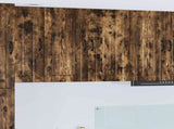 Wall Cabinet LUCCA Smoked Oak 80 x 31 x 80 cm Engineered Wood 885060