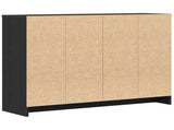 Sideboard Black 102 x 29.5 x 75 cm Engineered wood 862084