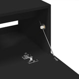 Sink Cabinet Black 59x37x59 cm Engineered Wood 848109