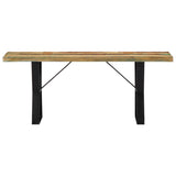 Bench 110 cm Solid Reclaimed Wood 247952