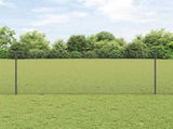Welded Wire Fence with Post 10 x 1 m 3336563