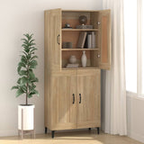 Sideboard Sonoma Oak 69.5x34x90 cm Engineered Wood 812144