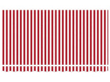 Retractable Awning Red and White 300 x 250 cm 3329979