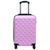 ZNTS Hardcase Trolley Set 2 pcs Pink ABS 92429