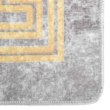 Rug Washable 190x300 cm Grey 337938