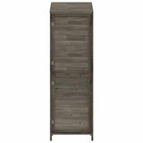 Garden Shed Anthracite 55x52x174.5 cm Solid Wood Fir 152188