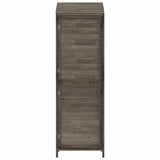 Garden Shed Anthracite 55x52x174.5 cm Solid Wood Fir 152188