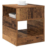 End Table 2 pcs Old Wood 40.5 x 40 x 45 cm Engineered Wood 890925