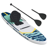 SUP Board with Seat 2-in-1 APEX 305 x 76 x 15 cm Blue for 42039129