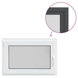 Basement Window RISOR 90x60 cm Tilt&Turn DIN Left Anthracite 4108446