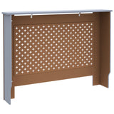 Radiator Cover Anthracite 112x19x81.5 cm MDF 288191