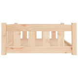 Dog Bed 95.5 x 65.5 x 28 cm Natural 833255