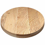 Table Top 140x60x4 cm Solid Wood Oak Oval 4009044