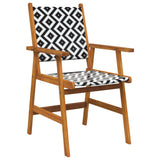 5 Piece Garden Dining Set Solid Wood Acacia 3283576