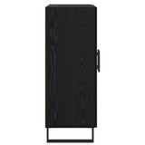 Sideboard Black Oak 69.5 x 34 x 90 cm Engineered Wood 887209