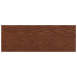 Stair Tread 2 pcs 70 x 25 x 2 cm Dark Brown Solid Oak Wood 3449285