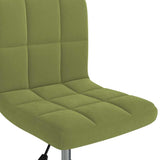 Swivel Office Chair Light Green Velvet 334358