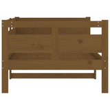 Day Bed without Mattress Honey Brown Solid Wood Pine 90x190 cm Single 820310