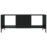Coffee Table Black 102x50x40 cm Engineered Wood 829301