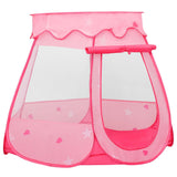 Children Play Tent with 250 Balls Pink 102x102x82 cm 3107724