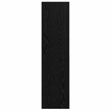 TV Cabinet Set Black Oak 37 x 37 x 142.5 cm Engineered Wood 875086