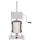 Manual Sausage Stuffer Silver 10 L Stainless Steel 50964