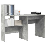 Desk Concrete Grey 131.5 x 50 x 106.5 cm Engineered Wood 869301