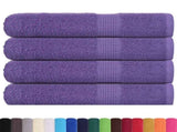 Sauna Towels "FROGN" 4 pcs Purple 80x200 cm 360 gsm 136888