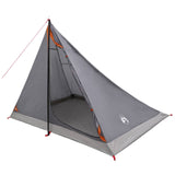 Backpacking Tent Grey and Orange 4-Person 42018561