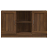 ZNTS Sideboard Brown Oak 120x30.5x70 cm Engineered Wood 815626