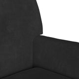 Chesterfield Bench Black 112 x 65.5 x 75 cm Velvet 42019291