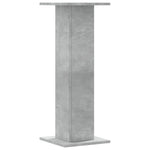 Plant Stands 2 pcs Concrete Grey 30x30x80 cm Engineered Wood 3307867