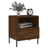 Bedside Cabinets 2 pcs Brown Oak 40x35x47.5 cm Engineered Wood 827467