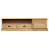 TV Cabinet VIGO 156x40x40 cm Solid Wood Pine 353172