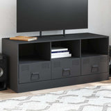 TV Cabinet Anthracite 99x39x44 cm Steel 841735