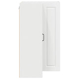 Wall Corner Cabinet PORTO White 57 x 57 x 100 cm 885515
